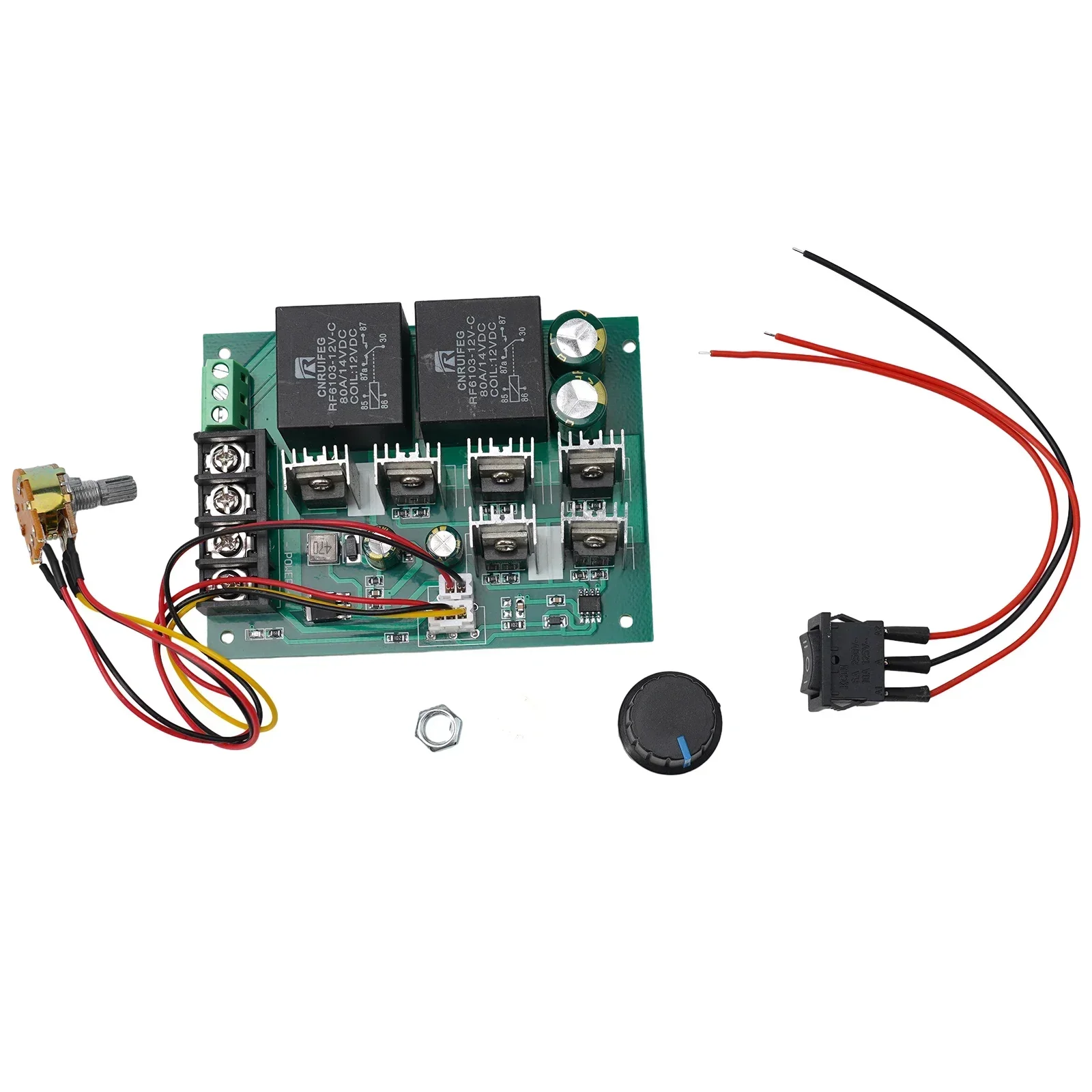 Replacement Speed Controller 60A Accessory Adjust Current CW.CCW Equipment Module Reversible Switch Industrial
Replacement Speed Controller 60A Accessory Adjust Current CW.CCW Equipment Module Reversible Switch Industrial