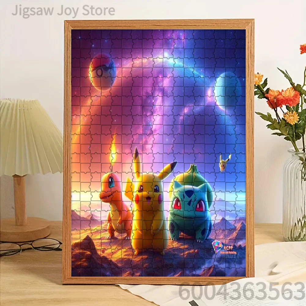 Paper Jigsaw Puzzle Pikachu Charmander Bulbasaur Galaxy Sunset Scene Artwork Brain Teaser
Paper Jigsaw Puzzle Pikachu Charmander Bulbasaur Galaxy Sunset Scene Artwork Brain Teaser