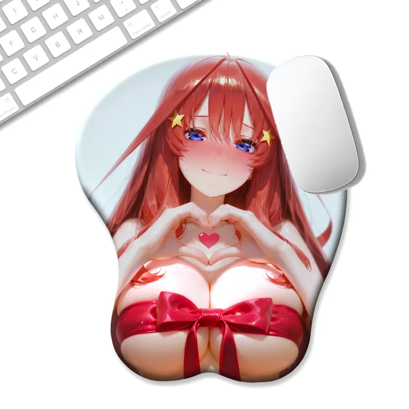 Red Haired Blue Eyed Anime Girl 3D Mouse Pad with Bow Gift Clothing Silicone Wrist Rest Mouse Pad Ergonomic Gaming Office Use.
Red Haired Blue Eyed Anime Girl 3D Mouse Pad with Bow Gift Clothing Silicone Wrist Rest Mouse Pad Ergonomic Gaming Office Use.