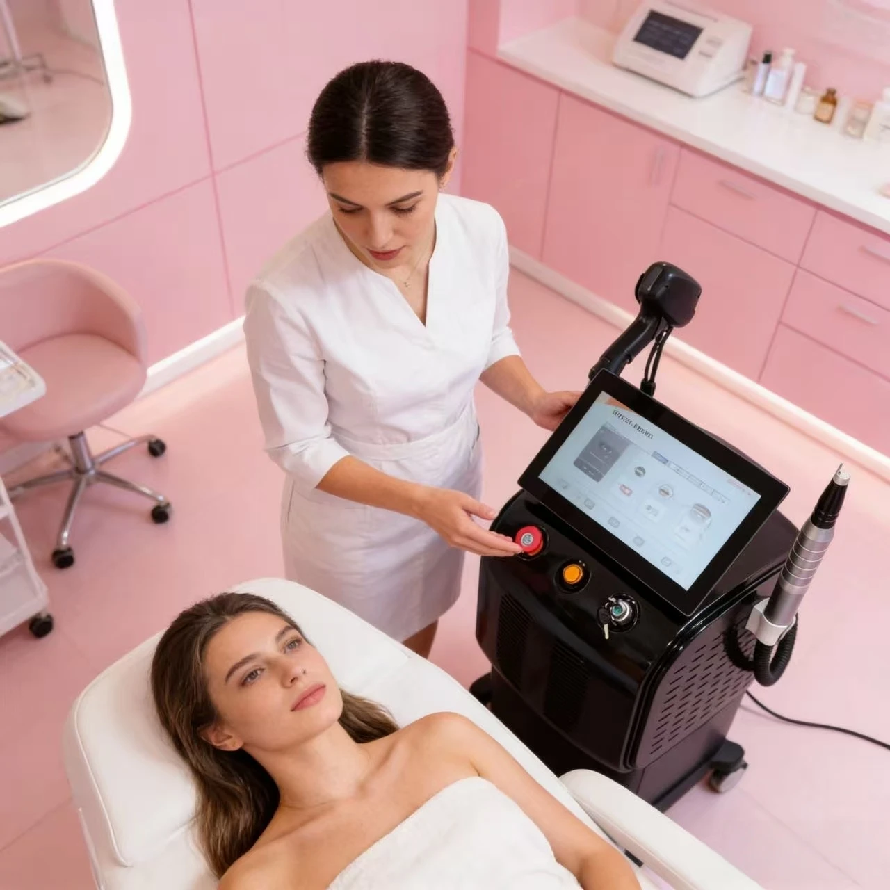 2026 2-in1 Diode Ice Titanium Laser Hair Removal Machine 4000W 755 808 940 1064nm Body Hair Removal with 4 Wavelength Options
2026 2-in1 Diode Ice Titanium Laser Hair Removal Machine 4000W 755 808 940 1064nm Body Hair Removal with 4 Wavelength Options