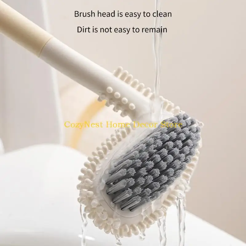 92MF Practical Wall Mount Toilet Brush with Soft Bristles & Long Service for Home
92MF Practical Wall Mount Toilet Brush with Soft Bristles & Long Service for Home
