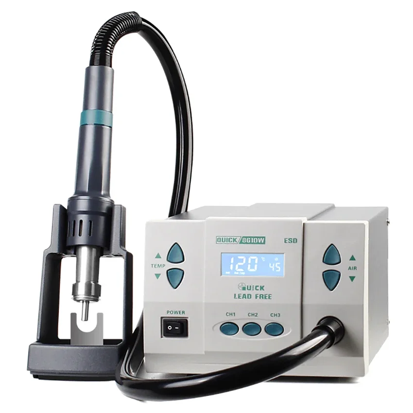 1000W Microcomputer Temperature Quick 861DW soldering station for Repairing Rework Station Hot Air Heat Gun Lead Free Tool Kit
1000W Microcomputer Temperature Quick 861DW soldering station for Repairing Rework Station Hot Air Heat Gun Lead Free Tool Kit