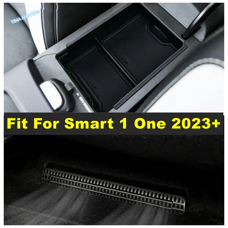 Auto Armrest Container Holder Tray Storage Box / Air Outlet Under The Seat For Smart 1 One 2023 2024 Black Interior Accessories
Auto Armrest Container Holder Tray Storage Box / Air Outlet Under The Seat For Smart 1 One 2023 2024 Black Interior Accessories