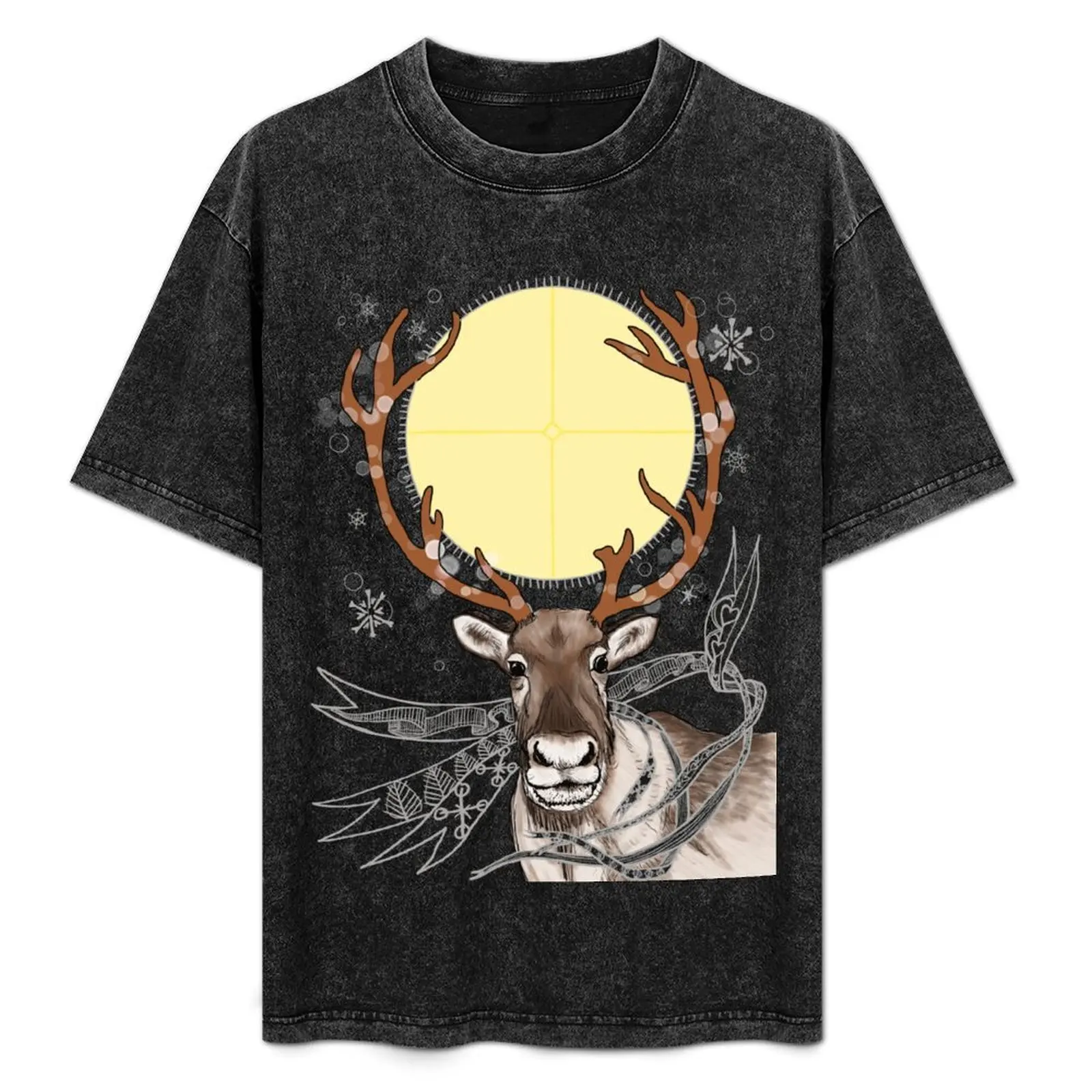 Reindeer Mother-dark background T-Shirt quick drying oversize t-shirts man vintage t shirts Men's cotton t-shirt
Reindeer Mother-dark background T-Shirt quick drying oversize t-shirts man vintage t shirts Men's cotton t-shirt
