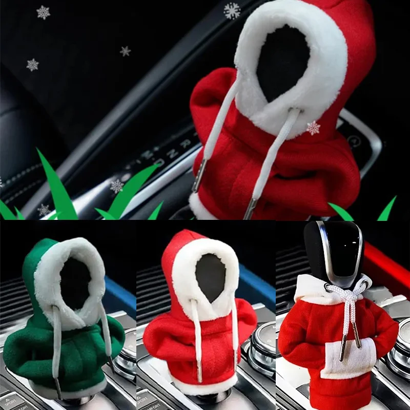 Christmas Car Gear Lever Shift Knob Hoodie Creative New Year Gift Cars Change Speed Lever Sweatshirt Auto Accessories
Christmas Car Gear Lever Shift Knob Hoodie Creative New Year Gift Cars Change Speed Lever Sweatshirt Auto Accessories