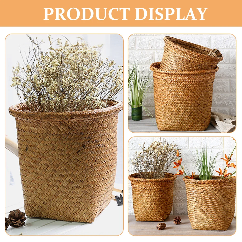Woven Basket Small Woven Storage Basket Round Home Decor Baskets for Organizing Snacks Desk Countertop Straw Storage
Woven Basket Small Woven Storage Basket Round Home Decor Baskets for Organizing Snacks Desk Countertop Straw Storage