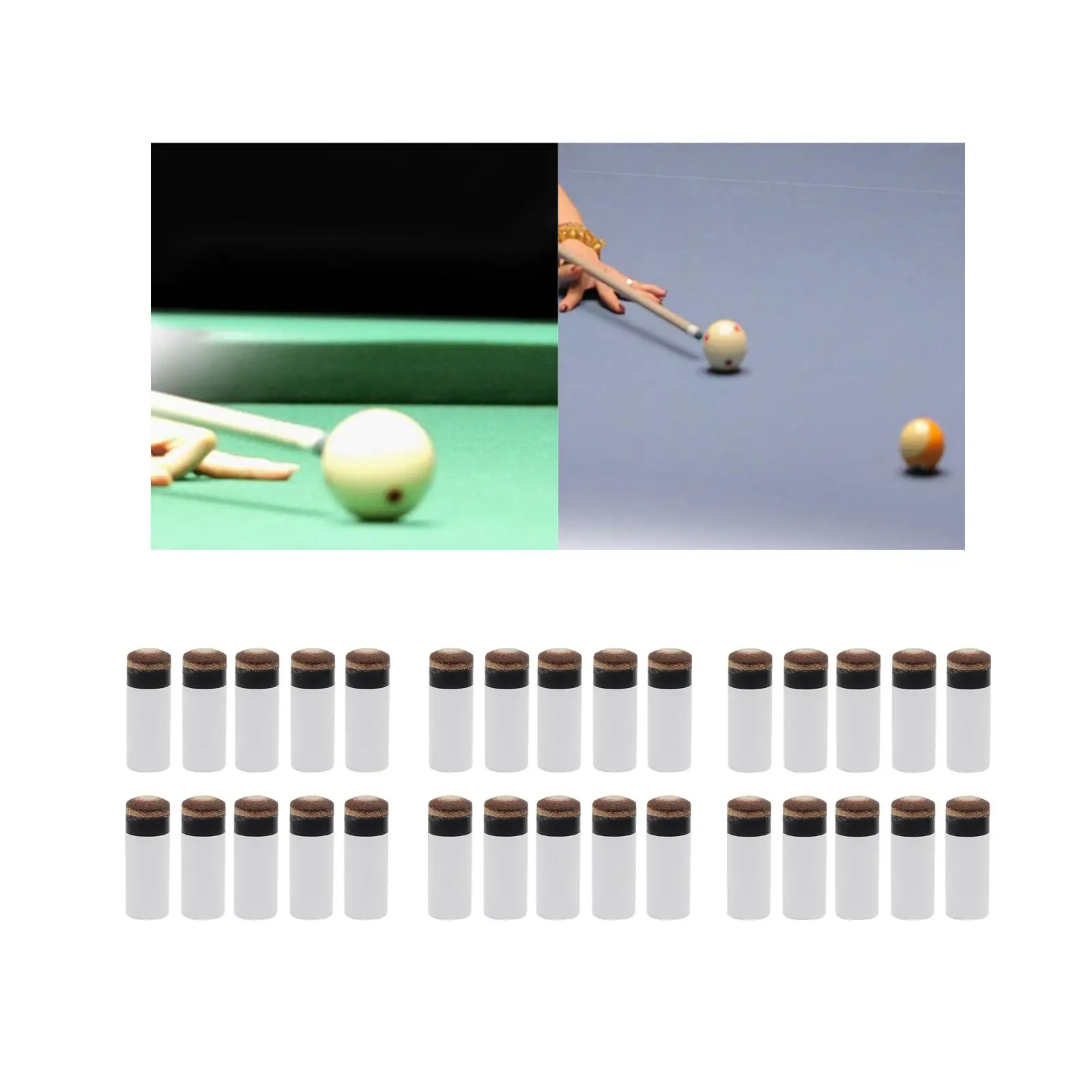 10Pcs Pool Cue Tips Screw on Supplies Billiard Screw Pool Billiard Cues Tips
10Pcs Pool Cue Tips Screw on Supplies Billiard Screw Pool Billiard Cues Tips