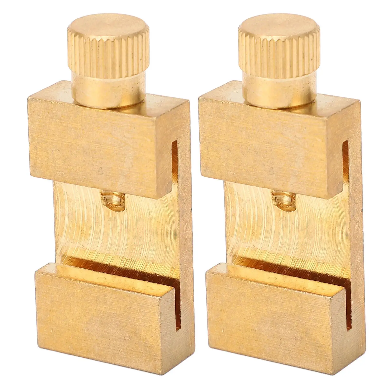 Brass Scribe Ruler Positioning Limit Block 2Pcs Durable Wear Resistant Ruler Stops Fence Locator Tool
Brass Scribe Ruler Positioning Limit Block 2Pcs Durable Wear Resistant Ruler Stops Fence Locator Tool