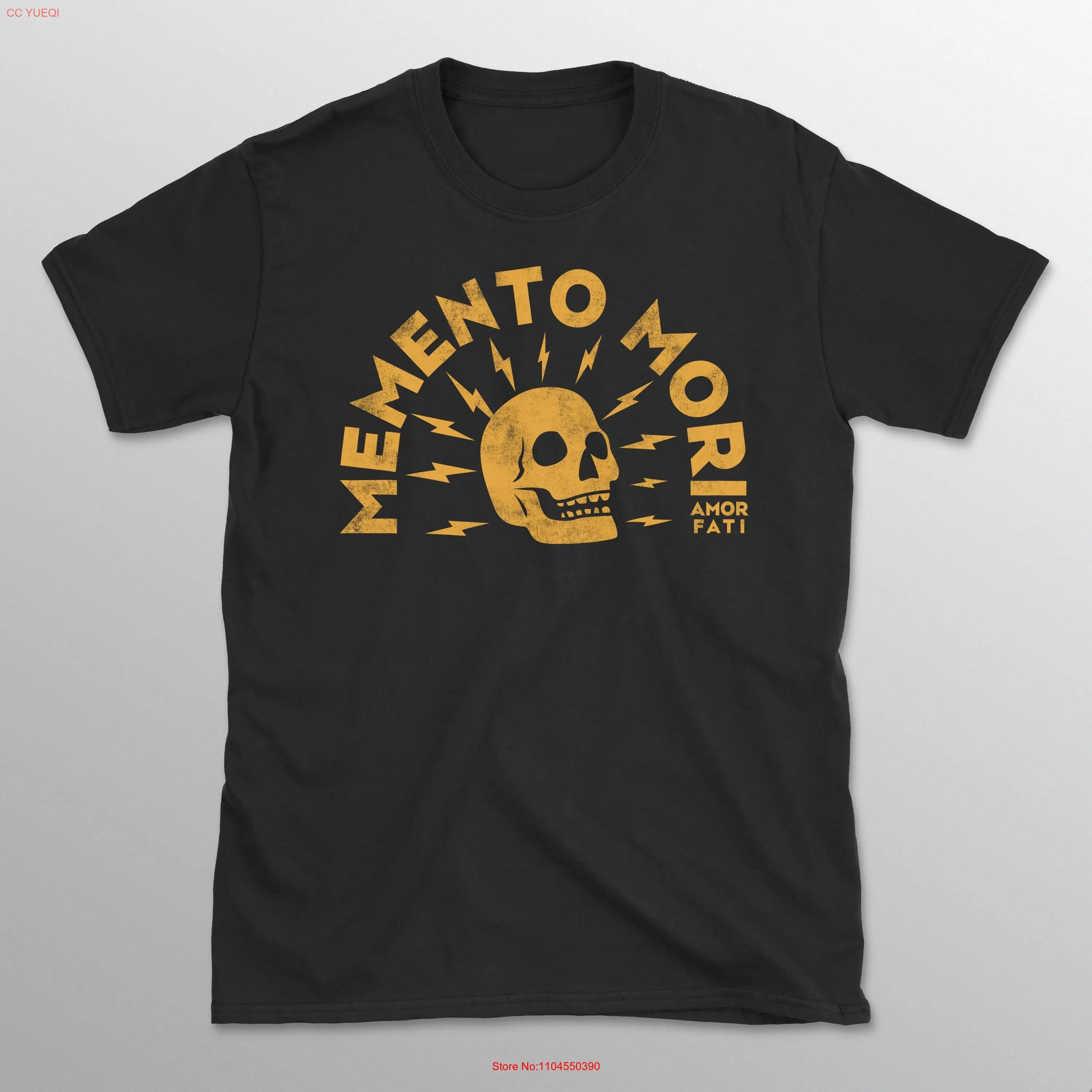 Футболка Memento Mori Gold Skull с длинными или короткими рукавами
Футболка Memento Mori Gold Skull с длинными или короткими рукавами