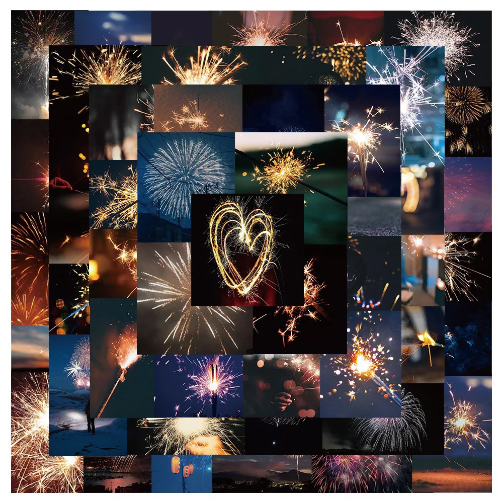 10/30/50pcs Fireworks Cartoon Stickers Decal Aesthetic DIY Scrapbook Laptop Luggage Guitar Phone Car Waterproof Sticker for Girl
10/30/50pcs Fireworks Cartoon Stickers Decal Aesthetic DIY Scrapbook Laptop Luggage Guitar Phone Car Waterproof Sticker for Girl