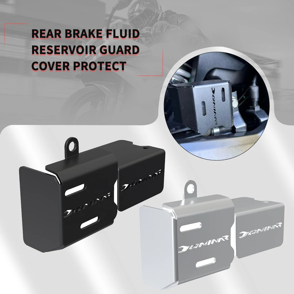 Motorcycle Accessories For BAJAJ Dominar 250 400 2017-2024 2023 2022 DOMINAR 250/400 Front Rear Brake Fluid Reservoir Cap Guard
Motorcycle Accessories For BAJAJ Dominar 250 400 2017-2024 2023 2022 DOMINAR 250/400 Front Rear Brake Fluid Reservoir Cap Guard