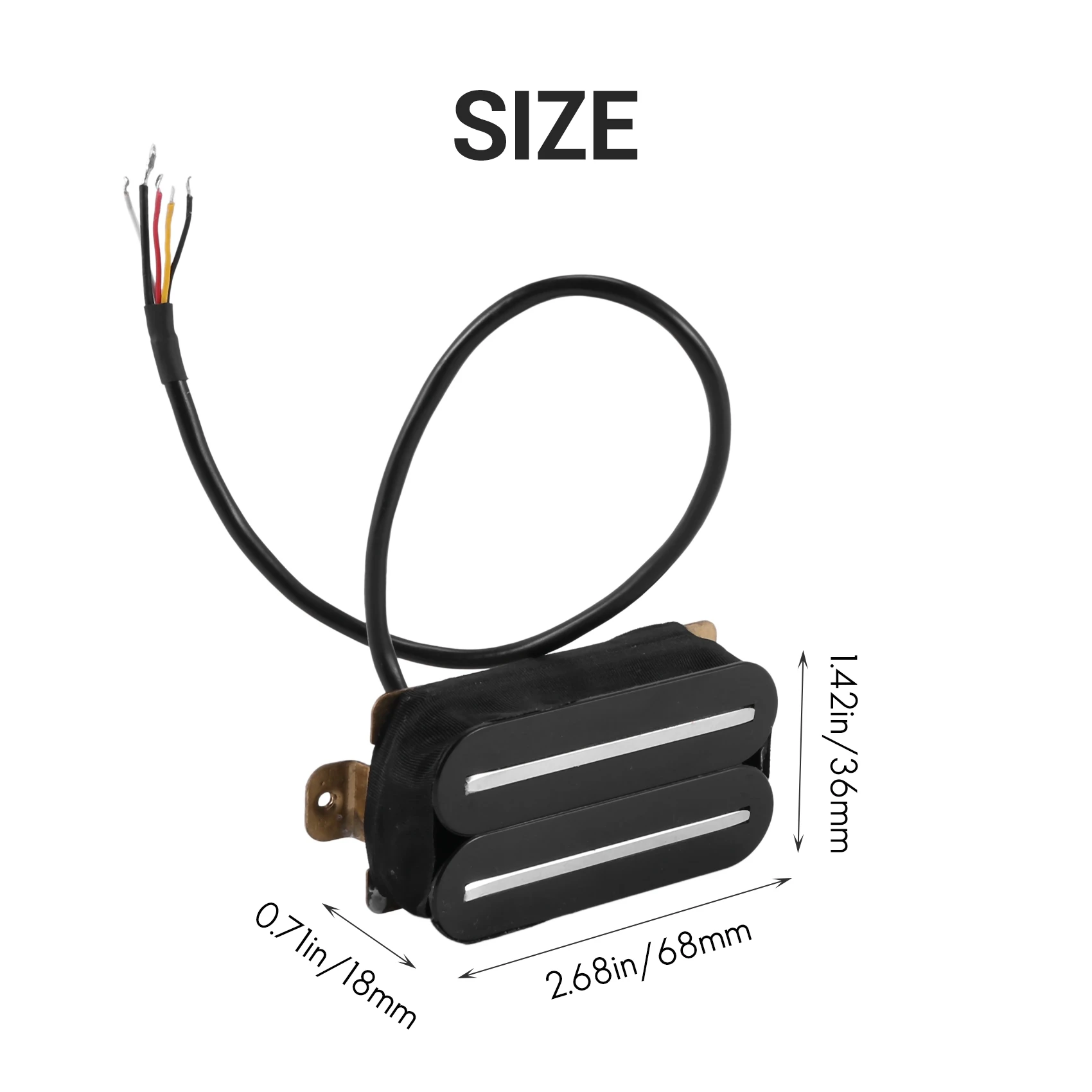 Y677A Горячий высокопроизводительный звукосниматель, двойной хамбакер с горячей рельсой, керамический звукосниматель для электрогитары, хамбакер
Y677A Горячий высокопроизводительный звукосниматель, двойной хамбакер с горячей рельсой, керамический звукосниматель для электрогитары, хамбакер