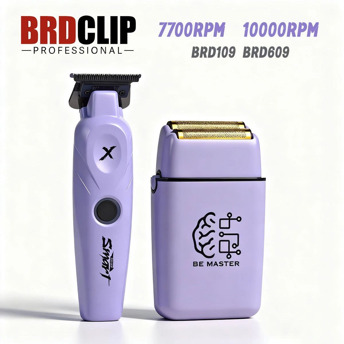 BRDCLIP BRD109 BRD609 Фиолетовая Парикмахерская Профессиональная машинка для стрижки волос Триммер 7700 об/мин Салонная электробритва 10000 об/мин Плавающий нож Сетка
BRDCLIP BRD109 BRD609 Фиолетовая Парикмахерская Профессиональная машинка для стрижки волос Триммер 7700 об/мин Салонная электробритва 10000 об/мин Плавающий нож Сетка