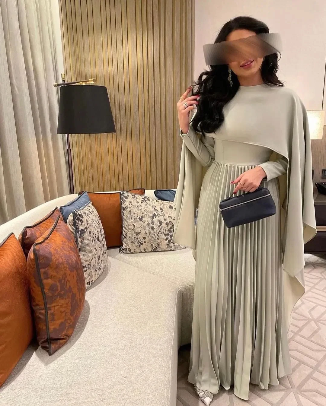 Fairytale Party dresses Elegant Evening Dresses Mermaid Long Sleeves O-Neck Prom Dresses with Crap Split Floor Length Formal Par
Fairytale Party dresses Elegant Evening Dresses Mermaid Long Sleeves O-Neck Prom Dresses with Crap Split Floor Length Formal Par