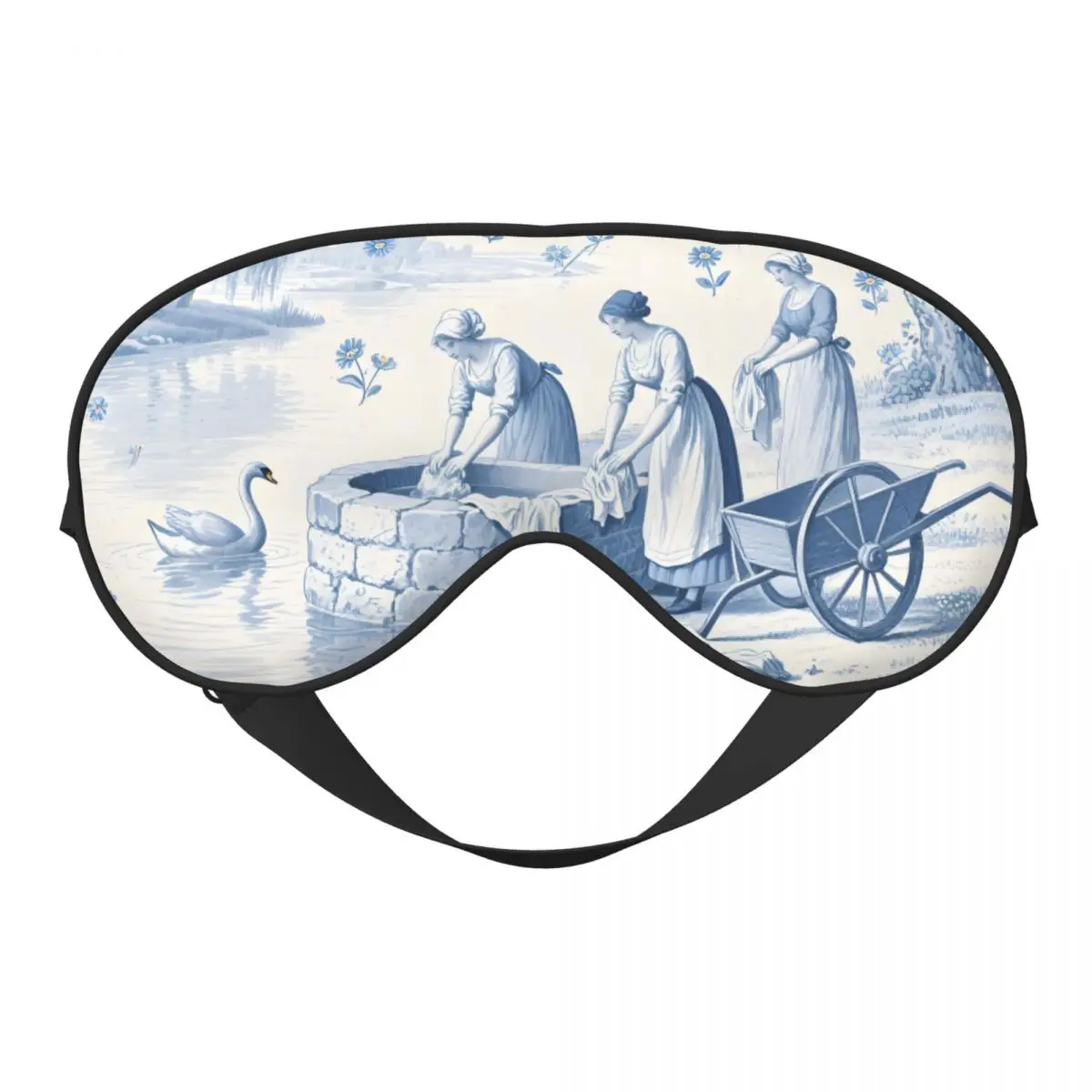 Toile De Jouy Blue Creative Eye Patch French Countryside Floral Blindfolds Men Travel Sleeping Eye Mask Lunch Break Eye Cover
Toile De Jouy Blue Creative Eye Patch French Countryside Floral Blindfolds Men Travel Sleeping Eye Mask Lunch Break Eye Cover