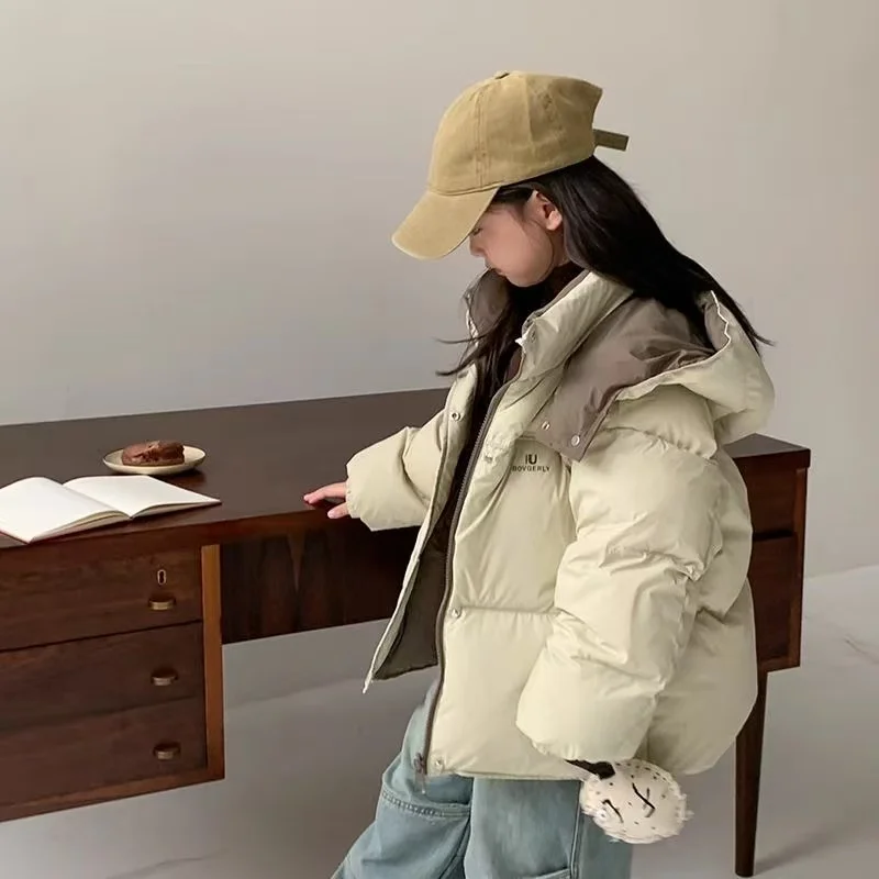 Children's Down Jacket Winter Cotton Jacket Girls' Thick Warm Cotton Jacket Medium and Large Children's Double-sided Outerwear
Children's Down Jacket Winter Cotton Jacket Girls' Thick Warm Cotton Jacket Medium and Large Children's Double-sided Outerwear