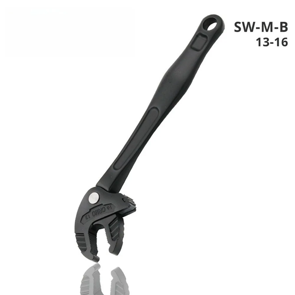 Industrial-Power Black Crab-Claw Ratcheting Wrench: Unrivaled Performance, Agile Adaptability, All-In-One Functionality