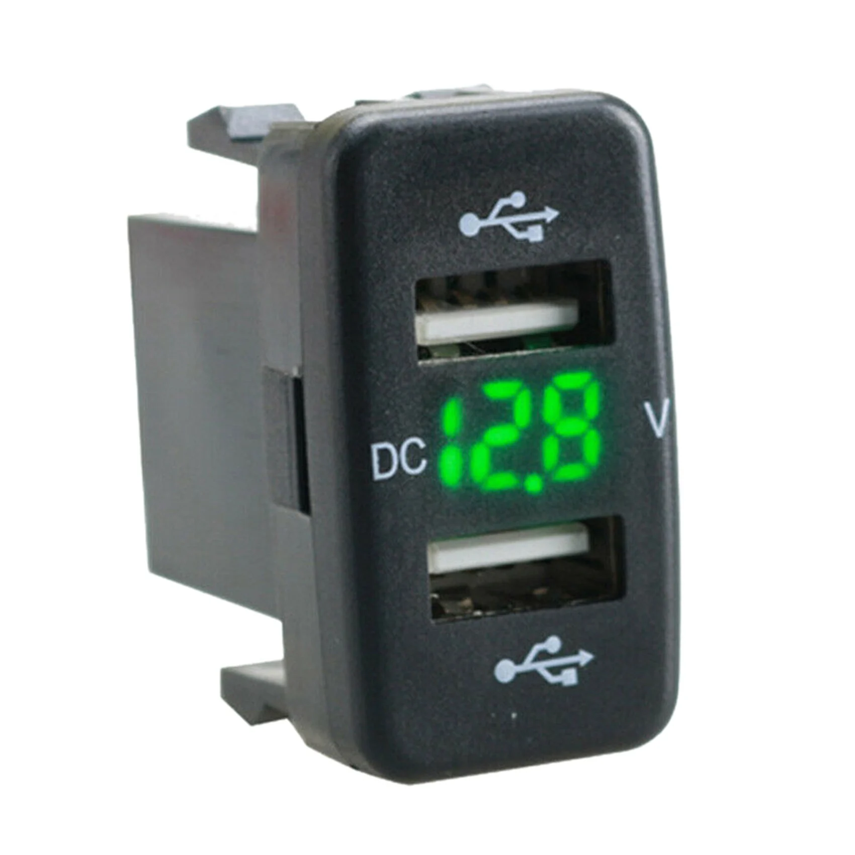 2X Car Socket Dual Usb Port Charging Volt Display Adapter Fit For Toyota Green
2X Car Socket Dual Usb Port Charging Volt Display Adapter Fit For Toyota Green