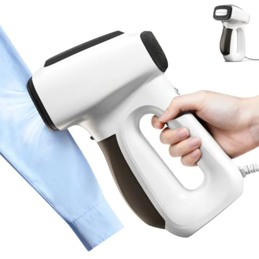 3500Pa Vacuum Steamer for Clothes 2 in 1 Portable Suction Handheld Vacuum Iron 30s Rapid Preheating Auto-off Light Steamer for
3500Pa Vacuum Steamer for Clothes 2 in 1 Portable Suction Handheld Vacuum Iron 30s Rapid Preheating Auto-off Light Steamer for