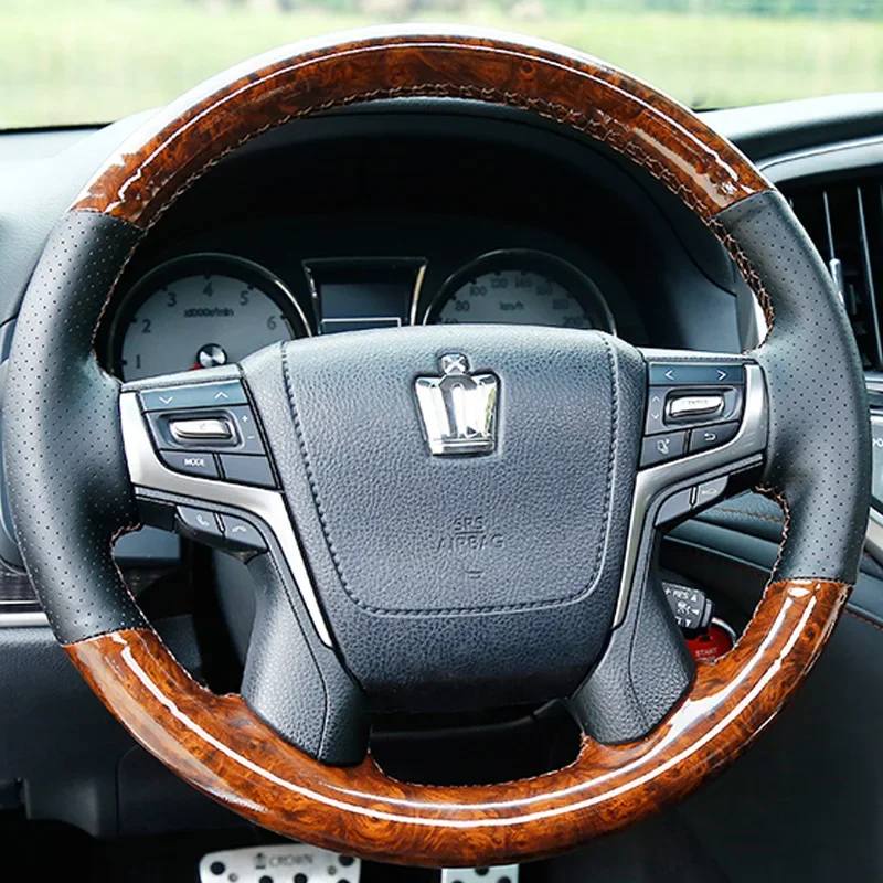 Бежевый нескользящий чехол на руль из углеродистой кожи для Toyota Crown Land Cruiser V8 2016 2017 2018 2019 2020 2021, автомобильные аксессуары
Бежевый нескользящий чехол на руль из углеродистой кожи для Toyota Crown Land Cruiser V8 2016 2017 2018 2019 2020 2021, автомобильные аксессуары