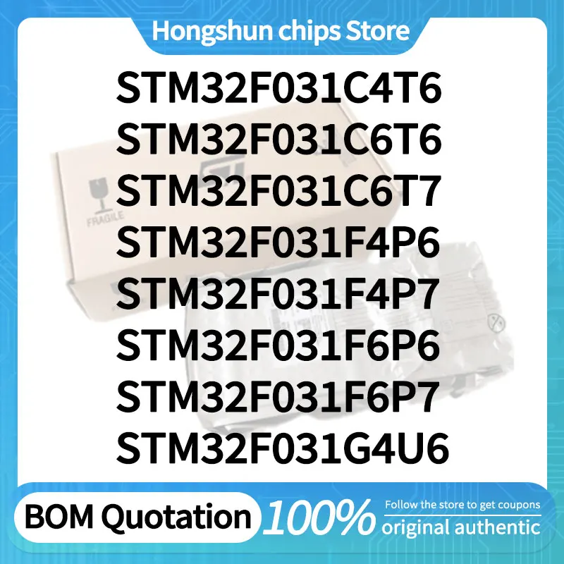 STM32F031C4T6 STM32F031C6T7 STM32F031F4P6 STM32F031F4P7 STM32F031F6P6 STM32F031F6P7 STM32F031G4U6 STM32F031C6T6 Standard version
STM32F031C4T6 STM32F031C6T7 STM32F031F4P6 STM32F031F4P7 STM32F031F6P6 STM32F031F6P7 STM32F031G4U6 STM32F031C6T6 Standard version