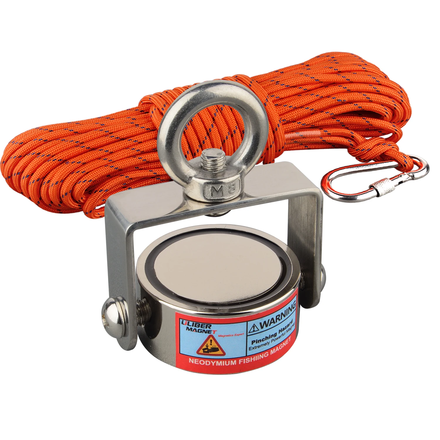 180KG Rotatable Two Side Fishing Magnet Set New Design Salvage Magnet Sea Fishing Equipment Holder Retrieving and Lifting
180KG Rotatable Two Side Fishing Magnet Set New Design Salvage Magnet Sea Fishing Equipment Holder Retrieving and Lifting