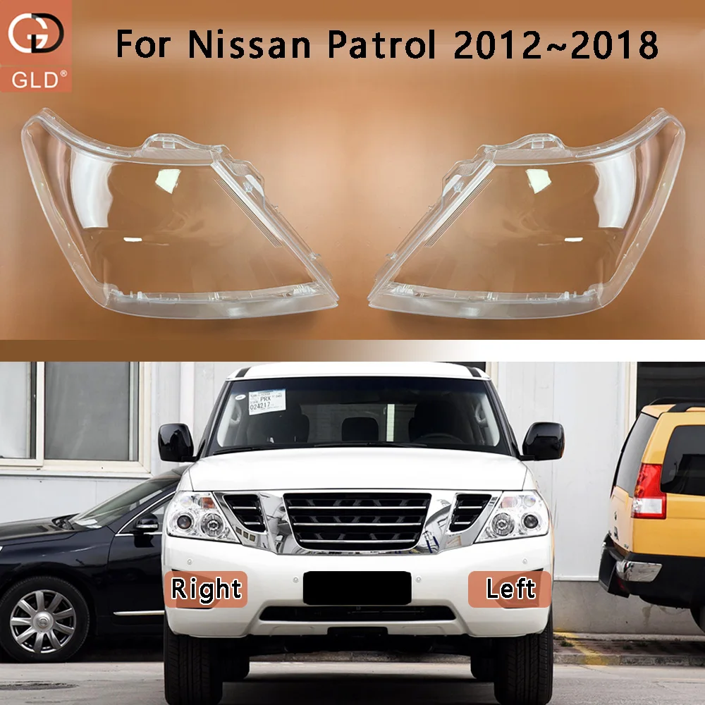 Headlights Shell Transparent Lampshdade Headlamp Cover Lamp Shade Plexiglass Replace Original Lens For Nissan Patrol 2012-2018
Headlights Shell Transparent Lampshdade Headlamp Cover Lamp Shade Plexiglass Replace Original Lens For Nissan Patrol 2012-2018