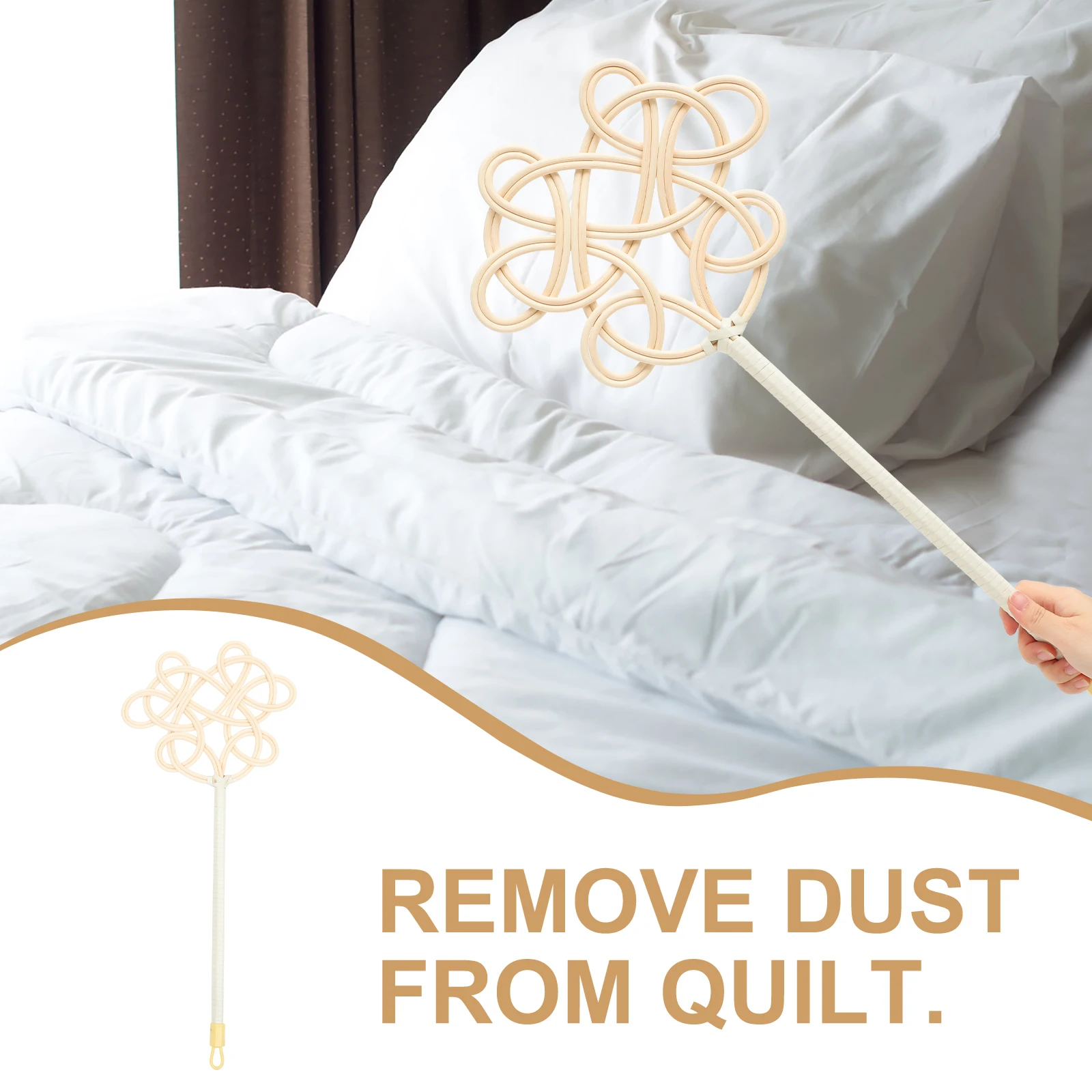 Long Handle Quilt Tool Rattan Dust Cleaner For Blankets Rugs Household Cleaning Tool Effective Dust Removal For Mattress
Long Handle Quilt Tool Rattan Dust Cleaner For Blankets Rugs Household Cleaning Tool Effective Dust Removal For Mattress