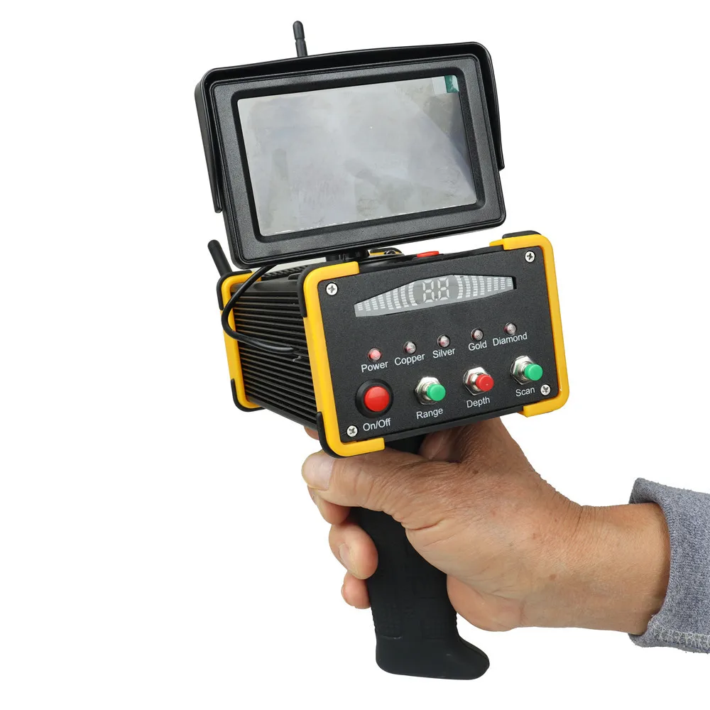 Underground Metal Detector GR-1000 3D Treasure Hunter Find Gold Silver Copper Diamond Digger Archaeological Prospecting Machine
Underground Metal Detector GR-1000 3D Treasure Hunter Find Gold Silver Copper Diamond Digger Archaeological Prospecting Machine