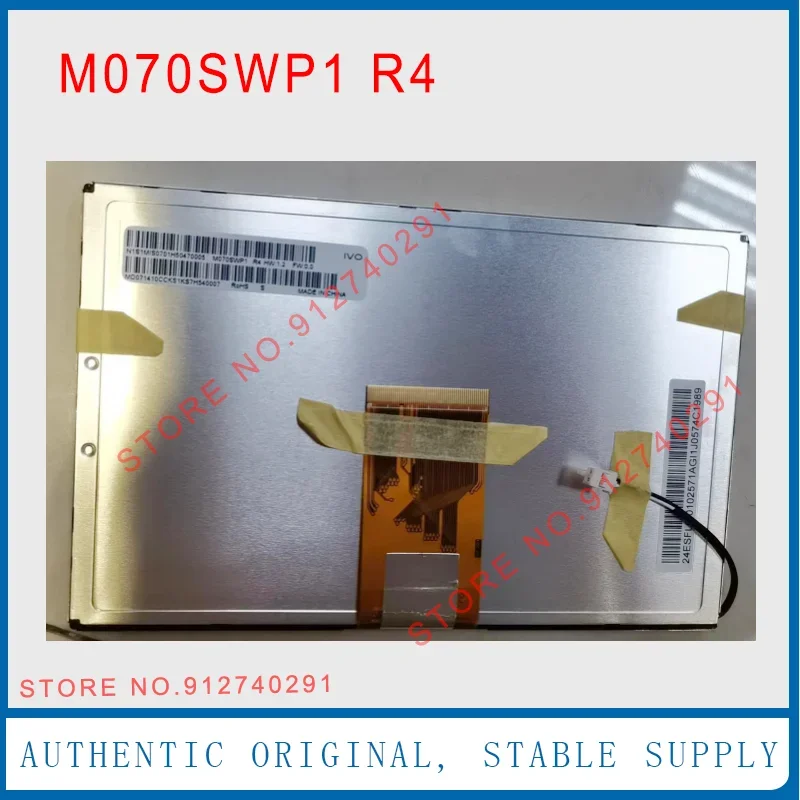 LCD M070SWP1 R4 Original 7 Inch Grade A+ M070SWP1R4 LCD Display Screen Panel 800*480
LCD M070SWP1 R4 Original 7 Inch Grade A+ M070SWP1R4 LCD Display Screen Panel 800*480
