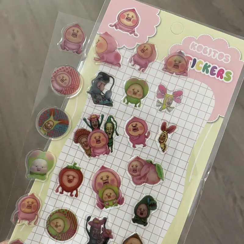 Anime Kobito 3D Transparent Sticker Hand Account Decoration Diy Material Kawaii Peripheral Students Reward Friends Holiday Gifts
Anime Kobito 3D Transparent Sticker Hand Account Decoration Diy Material Kawaii Peripheral Students Reward Friends Holiday Gifts