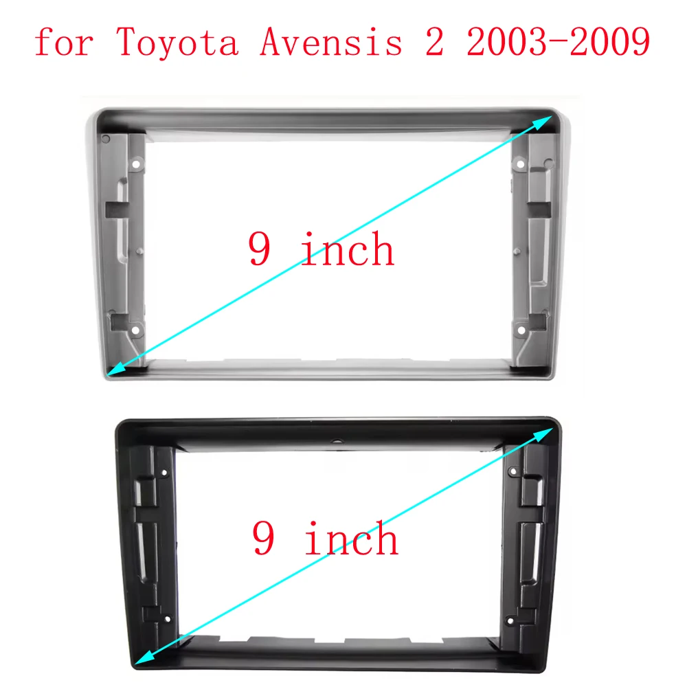 Car Radio Fascia Frame For Toyota Avensis 2002 2003-2008 Adapter Android Radio Audio Dash Fitting Bezel Trim Kit Interior Panel
Car Radio Fascia Frame For Toyota Avensis 2002 2003-2008 Adapter Android Radio Audio Dash Fitting Bezel Trim Kit Interior Panel