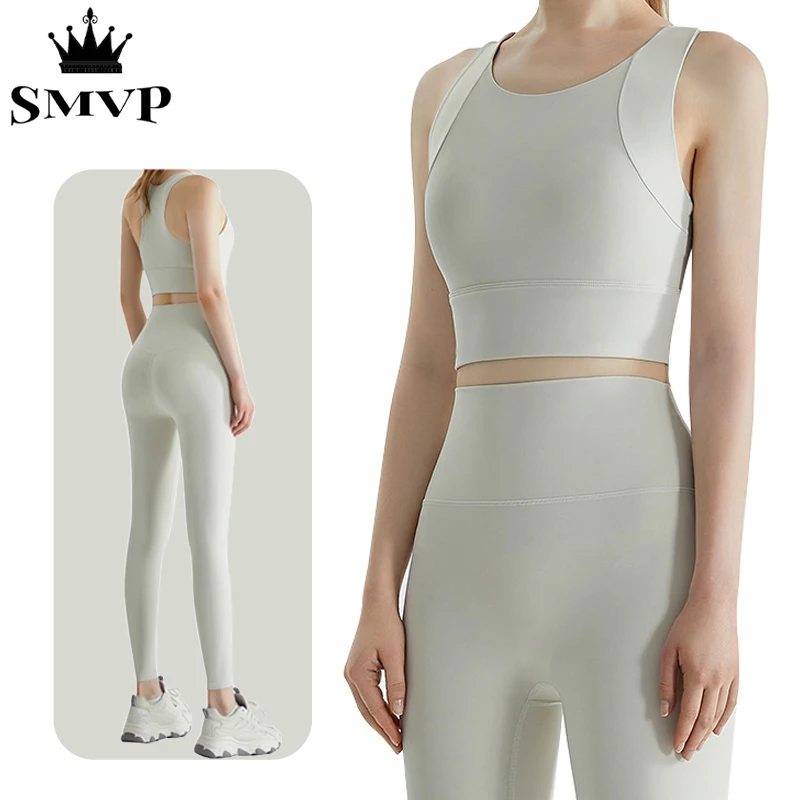 Smvp super elastic top with chest pad fashion quick-drying running sports yoga fitness women's suit
Smvp super elastic top with chest pad fashion quick-drying running sports yoga fitness women's suit