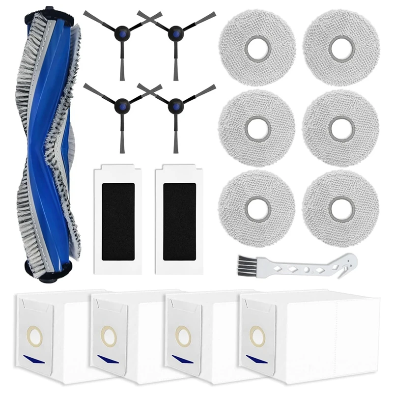 For Ecovacs Deebot T30 Pro OMNI / T30 OMNI Main Side Brush HEPA Filters Mop Cloth Dust Bags Replacement Parts Active
For Ecovacs Deebot T30 Pro OMNI / T30 OMNI Main Side Brush HEPA Filters Mop Cloth Dust Bags Replacement Parts Active