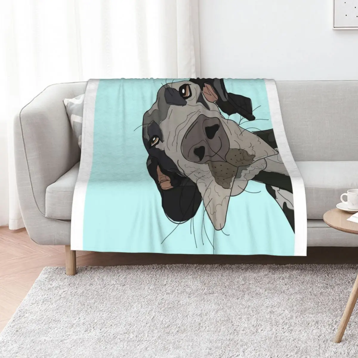Great Dane In Your Face (teal) Throw Blanket For Baby decorative christmas decoration Sleeping Bag Blankets
Great Dane In Your Face (teal) Throw Blanket For Baby decorative christmas decoration Sleeping Bag Blankets