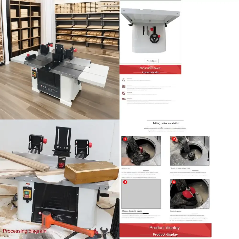 Hot(2026)WEIYE Wood Planer Thicknesser Multipurpose Wood Planer Multifunctional Combination Woodworking Industrial Wood
Hot(2026)WEIYE Wood Planer Thicknesser Multipurpose Wood Planer Multifunctional Combination Woodworking Industrial Wood