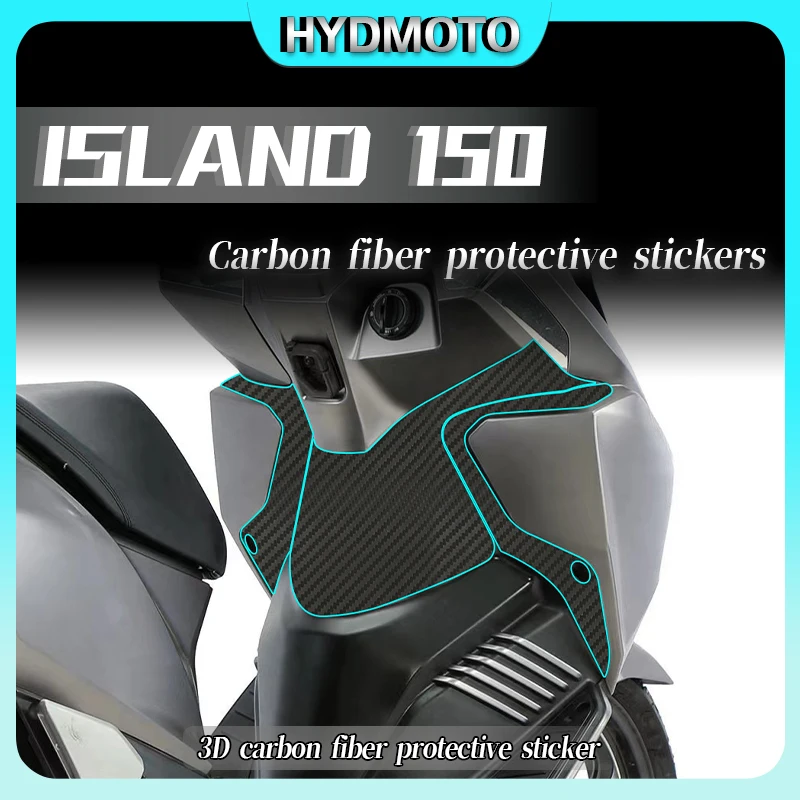 For LETBE ISLAND 150 island 150 stickers 3D carbon fiber protective film stickers body film anti scratch motorcycle accessories
For LETBE ISLAND 150 island 150 stickers 3D carbon fiber protective film stickers body film anti scratch motorcycle accessories