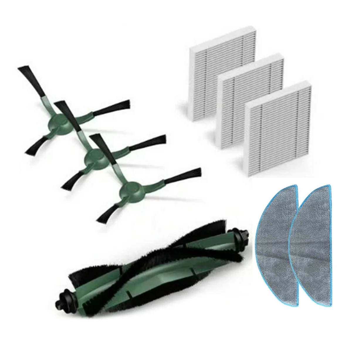 ABRG 9 шт. комплект аксессуаров для IRobot Roomba Combo Essential/Vac Essential Y0112, пылесос, основная боковая щетка, фильтр, швабра
ABRG 9 шт. комплект аксессуаров для IRobot Roomba Combo Essential/Vac Essential Y0112, пылесос, основная боковая щетка, фильтр, швабра