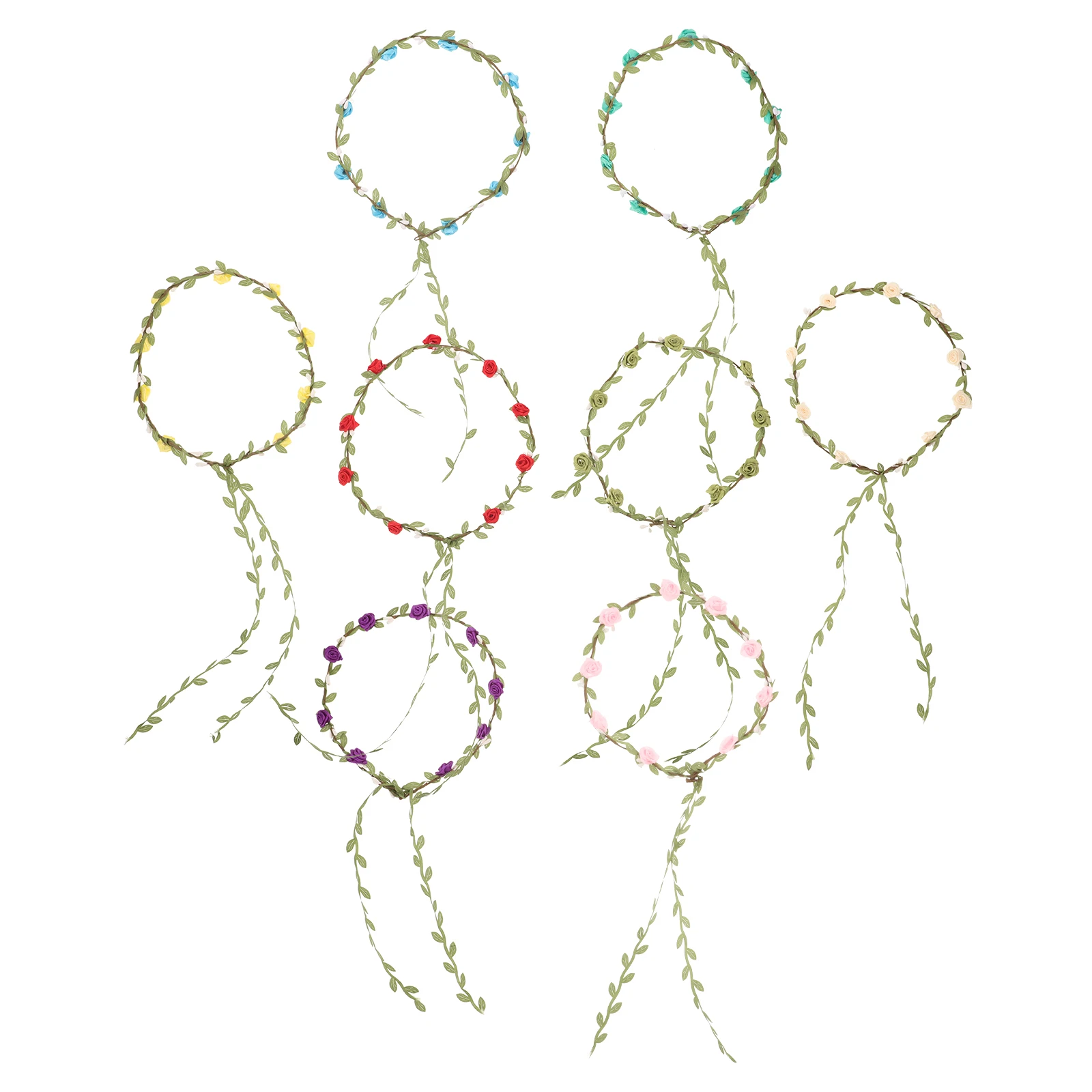 Flower Crowns Women Garland Head Ring Headband Floral Headpiece Bridesmaid Beach Party Wedding Accessories Photo Shoots Festival
Flower Crowns Women Garland Head Ring Headband Floral Headpiece Bridesmaid Beach Party Wedding Accessories Photo Shoots Festival