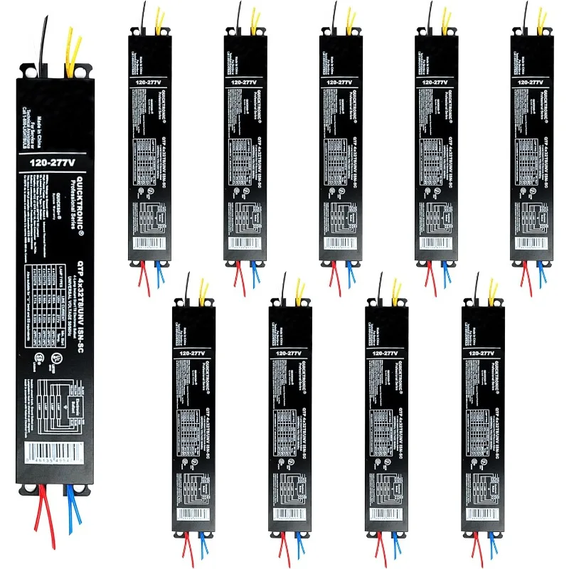 Набор из 10 штук — замена для балласта Sylvania QTP4X32T8/UNV ISN-SC, Philips ICN-4P32-N, Keystone KTEB-432-UV-IS-N-P, для
Набор из 10 штук — замена для балласта Sylvania QTP4X32T8/UNV ISN-SC, Philips ICN-4P32-N, Keystone KTEB-432-UV-IS-N-P, для