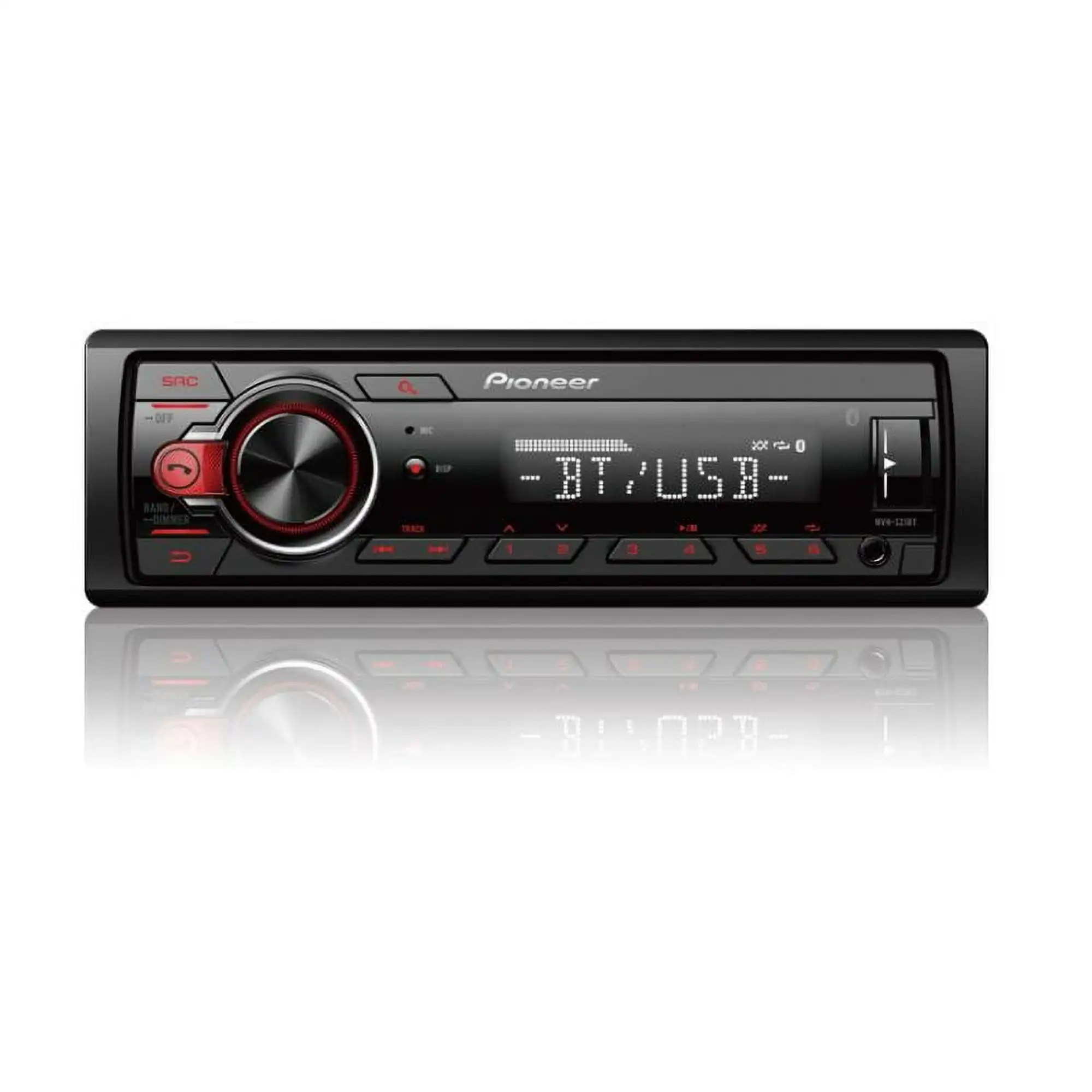 Pioneer MVH-S21BT Single Din Bluetooth Car Stereo Digital Media Receiver, Android Compatible (New)
Pioneer MVH-S21BT Single Din Bluetooth Car Stereo Digital Media Receiver, Android Compatible (New)