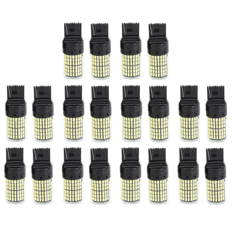 Супер яркий Canbus T20 7440 W21W Wy21w 144-Smd, задний фонарь, сигнал поворота, черный корпус (белый фонарь), 20 шт.
Супер яркий Canbus T20 7440 W21W Wy21w 144-Smd, задний фонарь, сигнал поворота, черный корпус (белый фонарь), 20 шт.