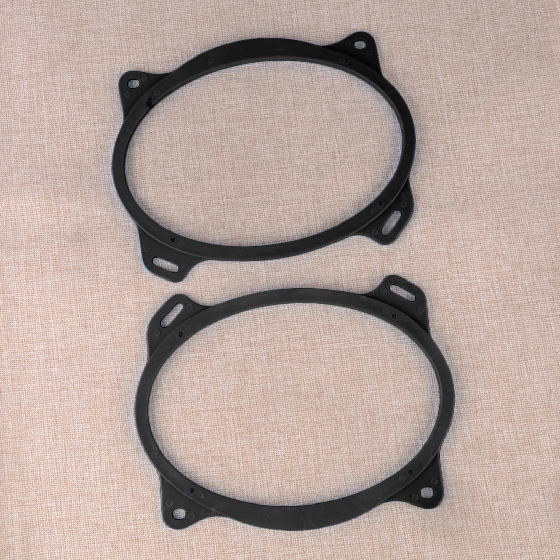2Pcs Black 6" x 9" Oval Rear Speaker Mounting Adapter Fit for Toyota Camry Corolla Solara Yaris Liftback Sedan 2007-2009 New
2Pcs Black 6" x 9" Oval Rear Speaker Mounting Adapter Fit for Toyota Camry Corolla Solara Yaris Liftback Sedan 2007-2009 New