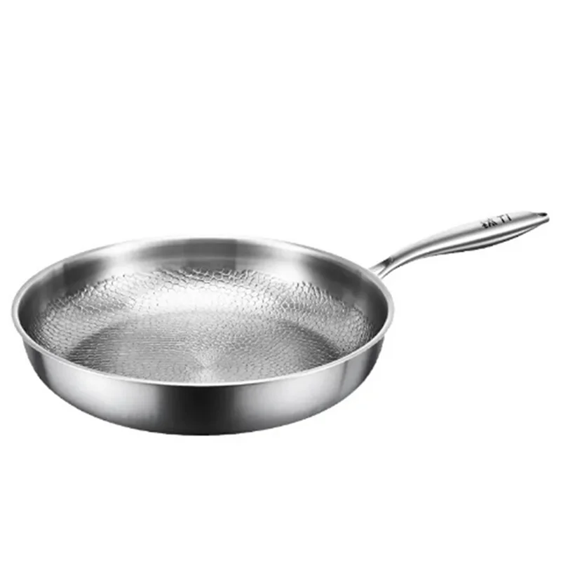 Titanium Steel Frying Pan Uncoated Non Stick Pan Fish Scale Hammer Pattern Household Steak Frying Pan Kitchen Cookware
Titanium Steel Frying Pan Uncoated Non Stick Pan Fish Scale Hammer Pattern Household Steak Frying Pan Kitchen Cookware