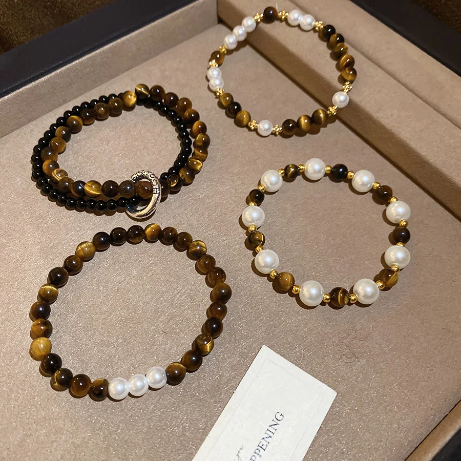 Винтажные натуральные желтые тигровый глаз, камни, искусственный жемчуг, расшитые бисером, эластичные браслеты для женщин, женские рождественские подарки 1667
Винтажные натуральные желтые тигровый глаз, камни, искусственный жемчуг, расшитые бисером, эластичные браслеты для женщин, женские рождественские подарки 1667