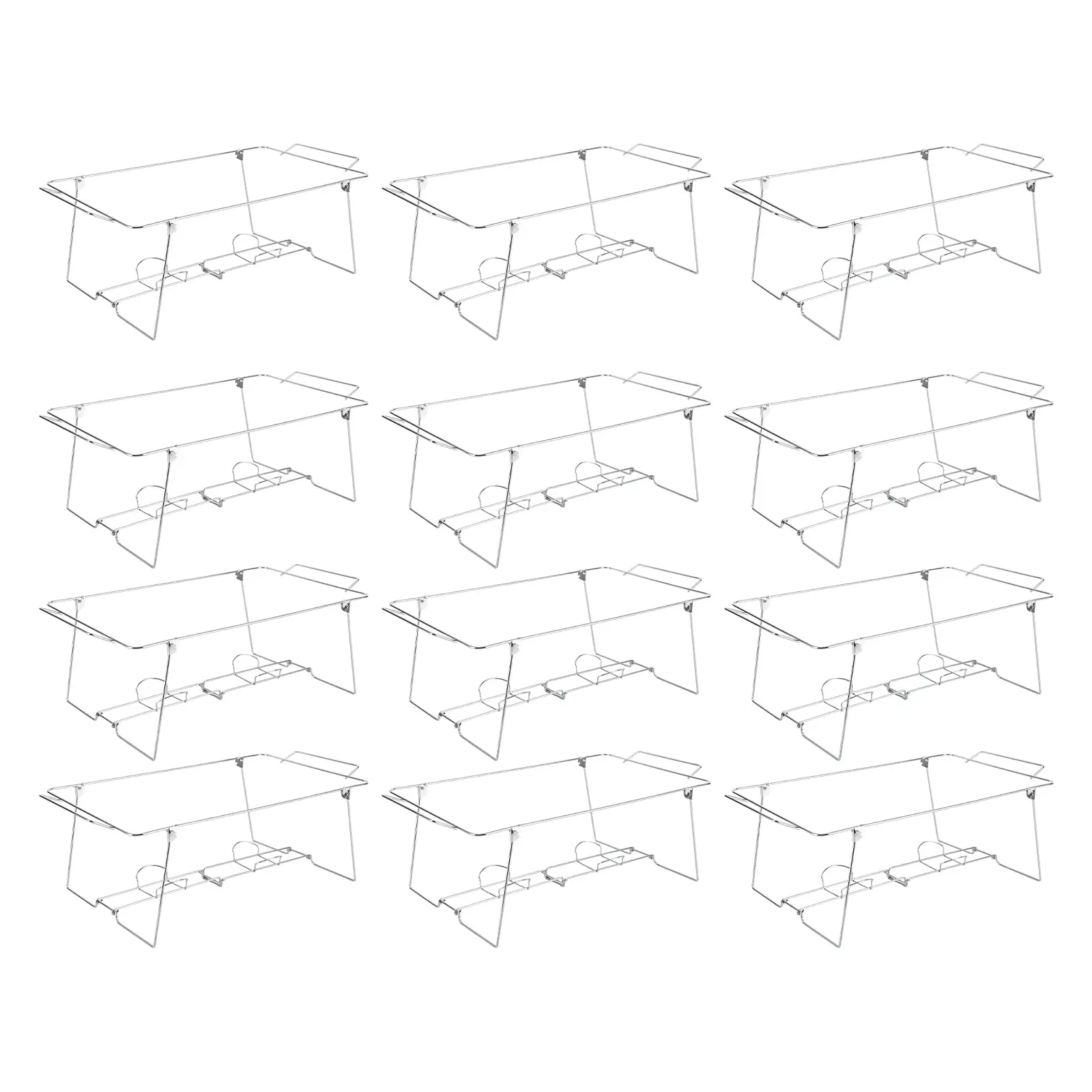 Chafing Wire Rack Buffet Stand - 12 Pack Full Size Racks for Dish Serving Trays, Food Warmer, Catering Supplies for Parties, Occasions
Chafing Wire Rack Buffet Stand - 12 Pack Full Size Racks for Dish Serving Trays, Food Warmer, Catering Supplies for Parties, Occasions