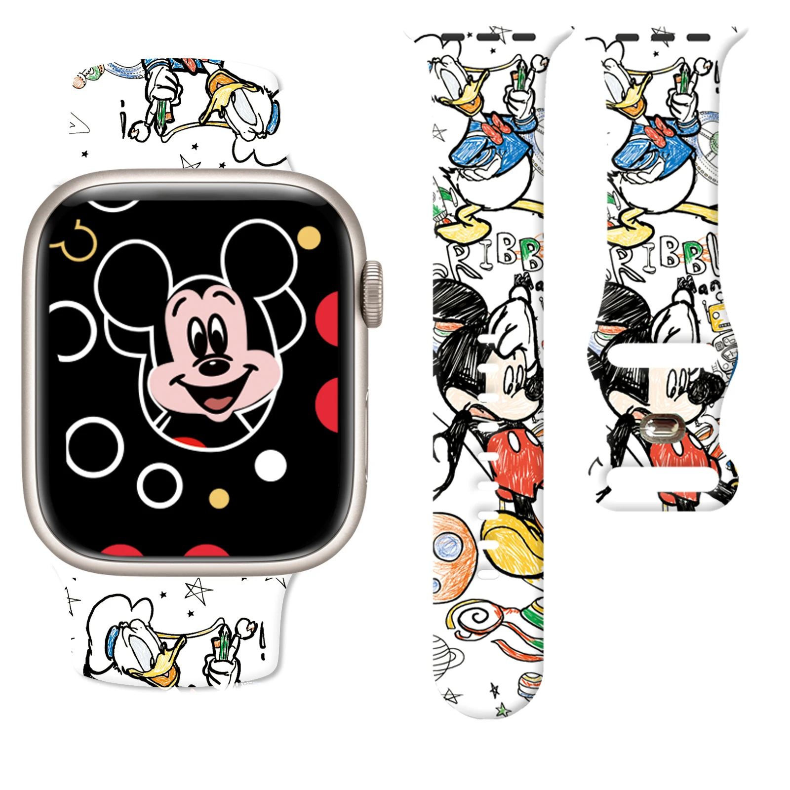 Disney Mickey3 for Apple for Apple Watch 11 10 9 8 7 Silicone Band Replacable Bracelet for iWatch 46mm 42mm 41mm 40mm Watchband
Disney Mickey3 for Apple for Apple Watch 11 10 9 8 7 Silicone Band Replacable Bracelet for iWatch 46mm 42mm 41mm 40mm Watchband