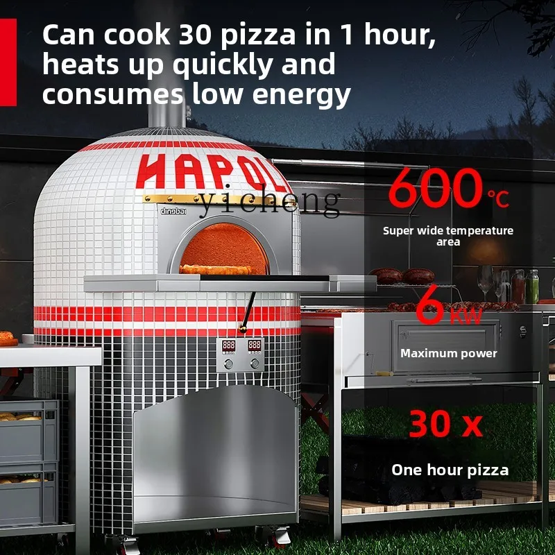 TQH Pizza Kiln Commercial Naples Firewood 1.6m Gas Electric Kiln Pizza Kiln Oven
TQH Pizza Kiln Commercial Naples Firewood 1.6m Gas Electric Kiln Pizza Kiln Oven