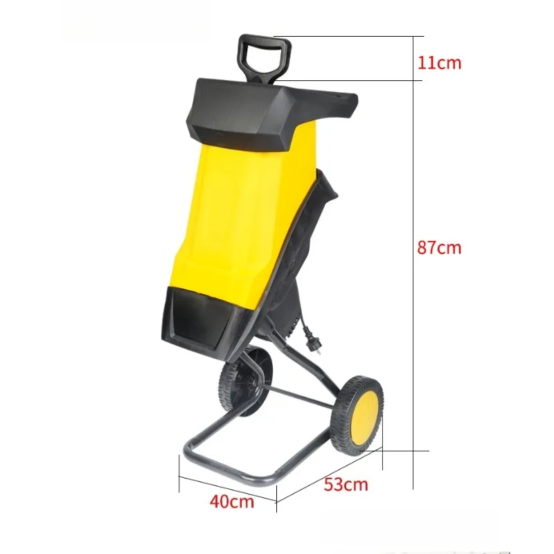 【Popular】Electric branch chipper small household orchard branch crusher high power wood chipper
【Popular】Electric branch chipper small household orchard branch crusher high power wood chipper