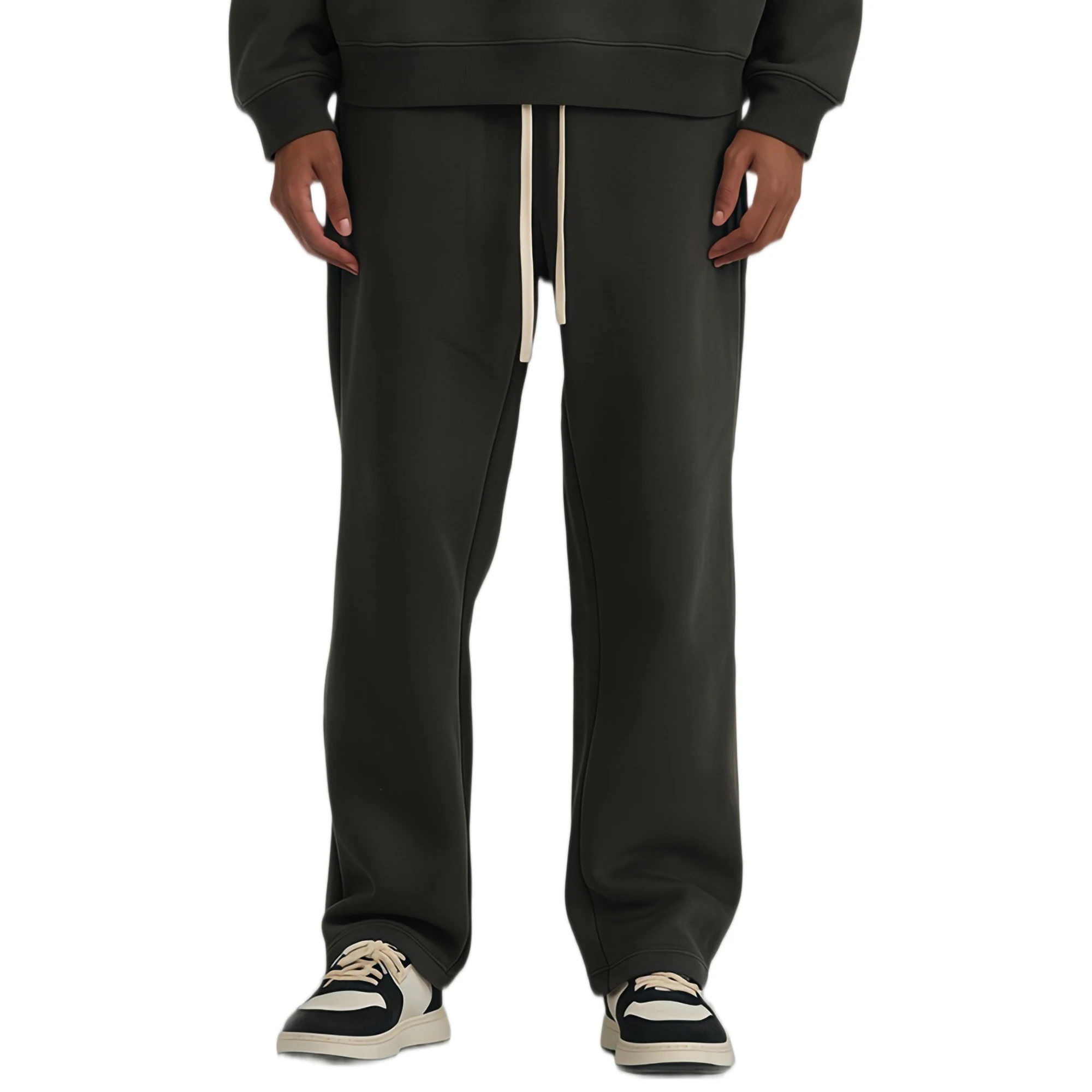 UNITE TOUD 510GSM Heavyweight Fleece Men's Wide Leg Sweatpants Oversize Drawstring Elastic Waist Casual Streetwear Winter Pants
UNITE TOUD 510GSM Heavyweight Fleece Men's Wide Leg Sweatpants Oversize Drawstring Elastic Waist Casual Streetwear Winter Pants
